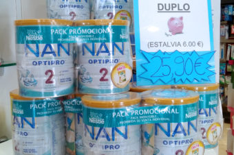 Leche de continuación NAN 2 pack duplo